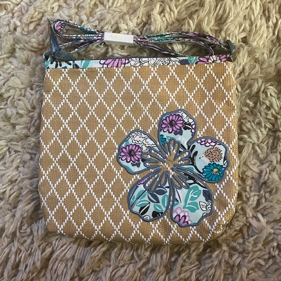 Vera Bradley Handbags - Vera Bradley Beach Crossbody Bag and Wristlet